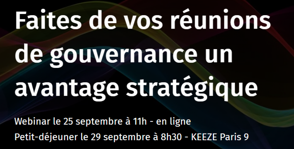 Petit-déjeuner Legisway Meetings