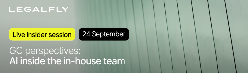 GC perspectives: real stories of AI inside the in-house team