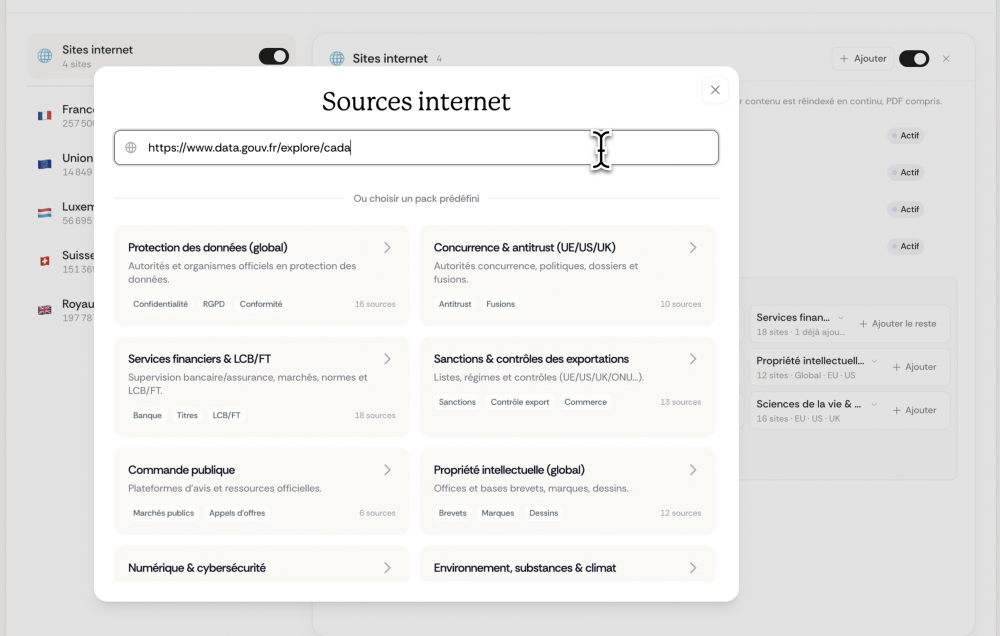 Droit étranger, droit européen et dossiers transfrontaliers… vos recherches juridiques s’élargissent.