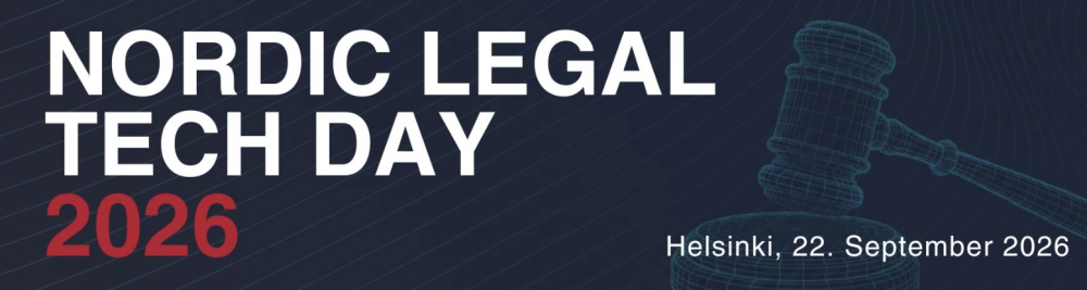 Nordic Legal Tech Day - Helsinki