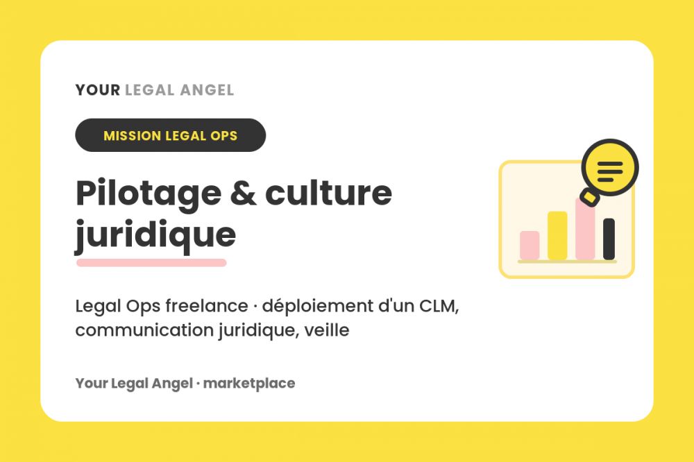 Je recherche un Legal ops pragmatique