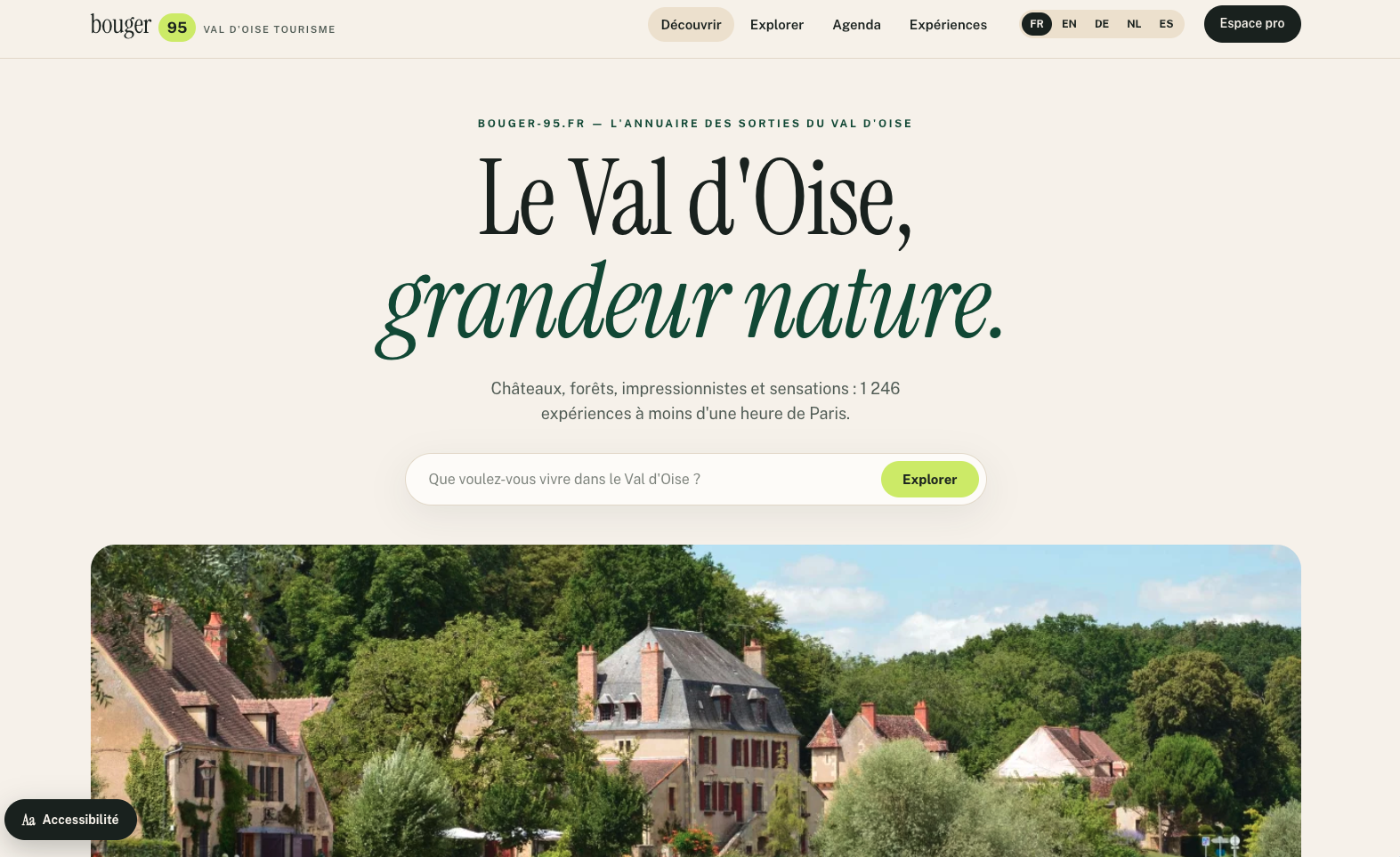 Bouger 95, l'annuaire des sorties du Val d'Oise