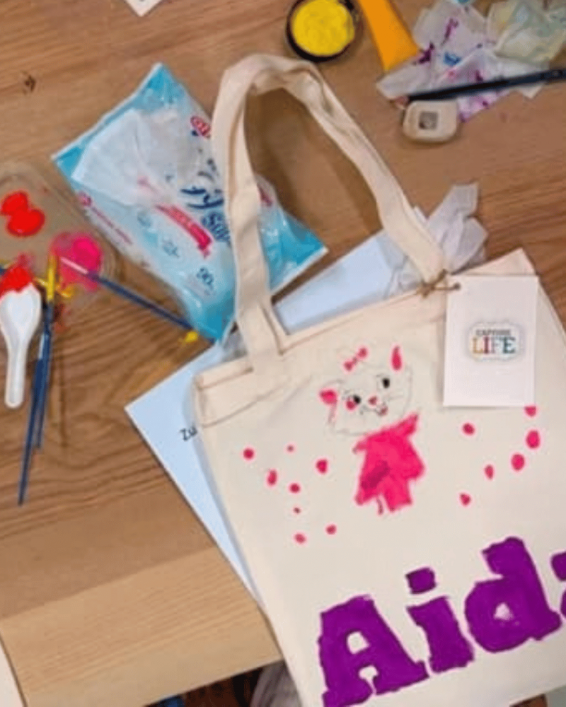 Creative Tote Bag Painting Experience (Min 10 pax)