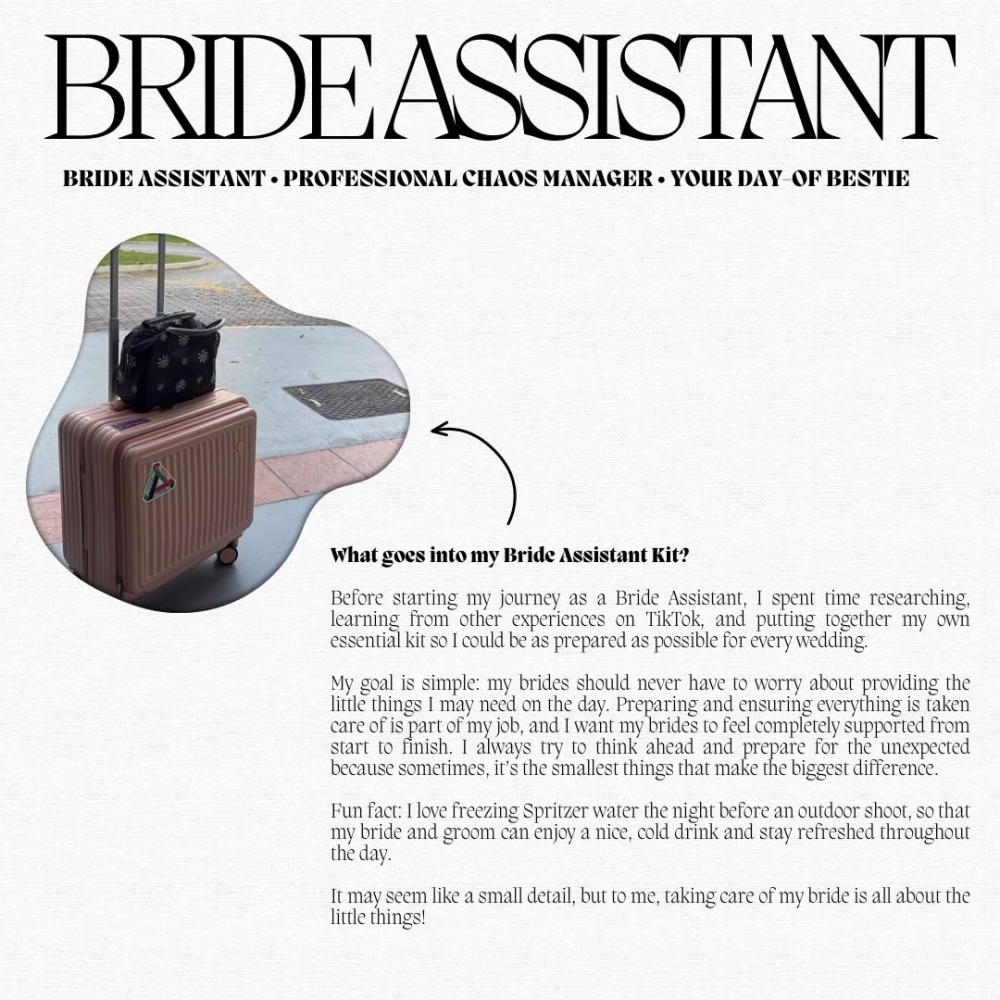 Signature Full-Day Bridal Assistant (Over 5 Hours)