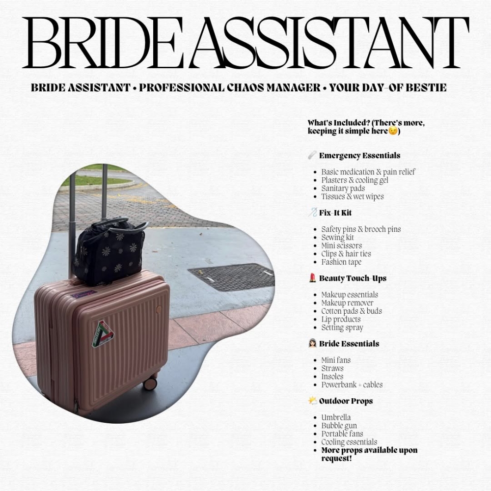 Signature Full-Day Bridal Assistant (Over 5 Hours)