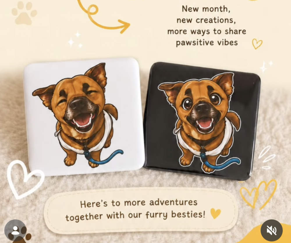 Live Station: Custom Magnets / Keychains for your event