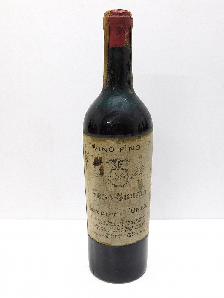Vega Sicilia, \"Único\", cosecha de 1932