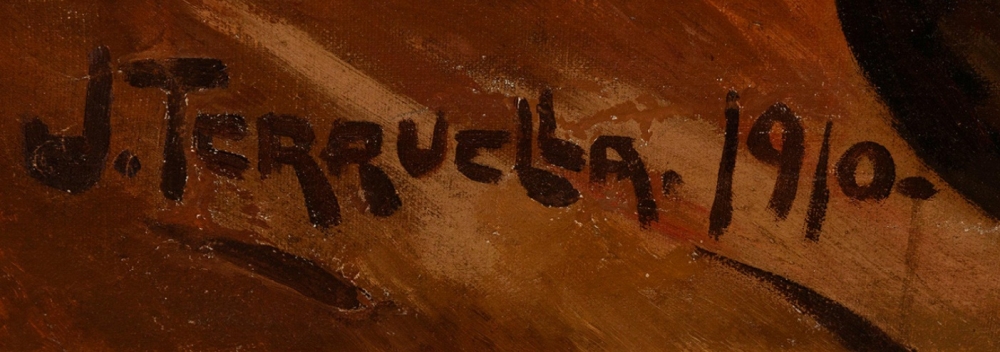ÓLEO SOBRE TELA - JOAQUIM TERRUELLA MATILLA