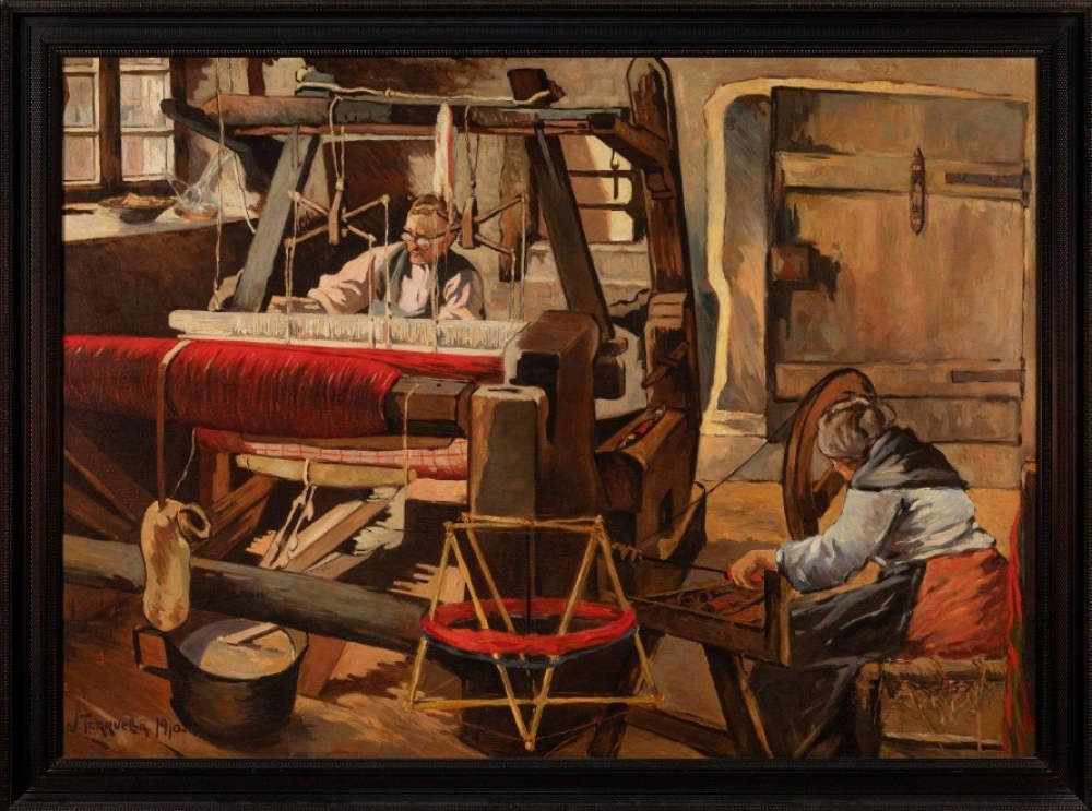 ÓLEO SOBRE TELA - JOAQUIM TERRUELLA MATILLA