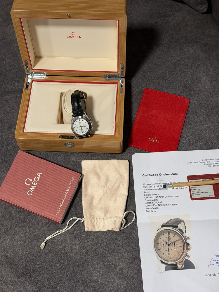 Reloj Omega De Ville Coaxial Chronograph, 148413132