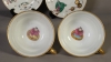 Tazas chinas en porcelana pintada hacia 1800