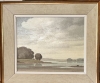 Pierre de Clausade, Francia, Paris, óleo sobre lienzo, Mud flats on the Loire