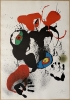 Joan Miró, litografía El Fogainer, 1973, edición limitada, firmada y justificada a mano