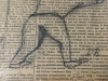 Diego Rivera, dibujo a tinta sobre papel, firmado y certificado, 1926