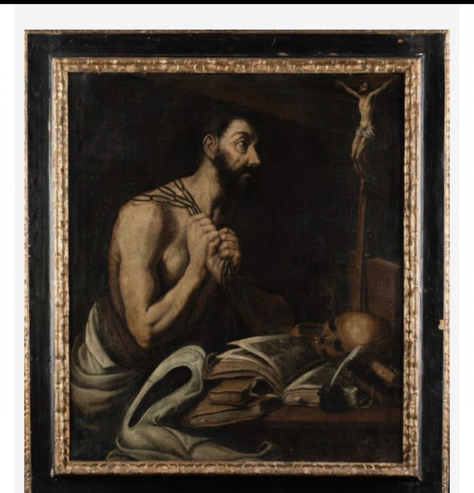 Luis Tristán (Toledo, h. 1585-1624), Santo Domingo penitente, primer tercio del siglo XVII