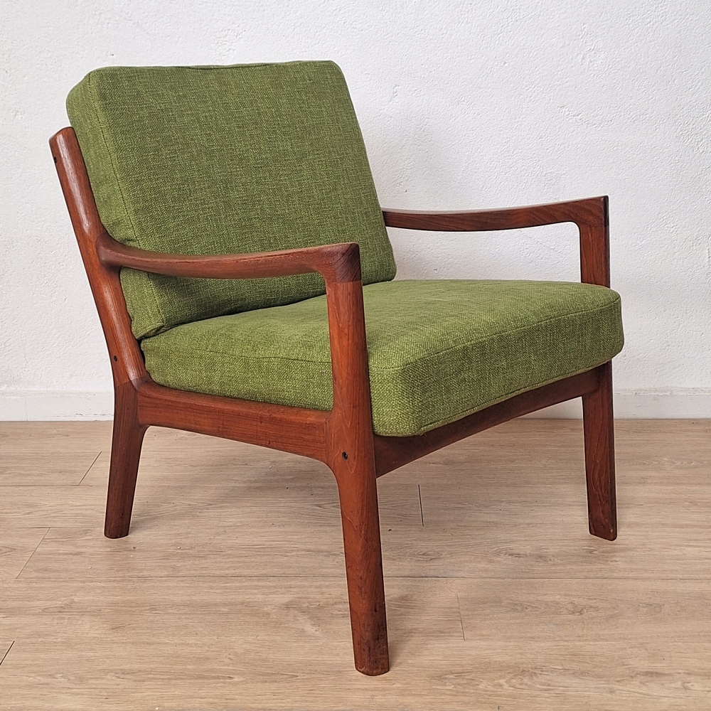 Sillón \"Senator\" de diseño de Ole Wanscher para France & Son. 1950 - 1959