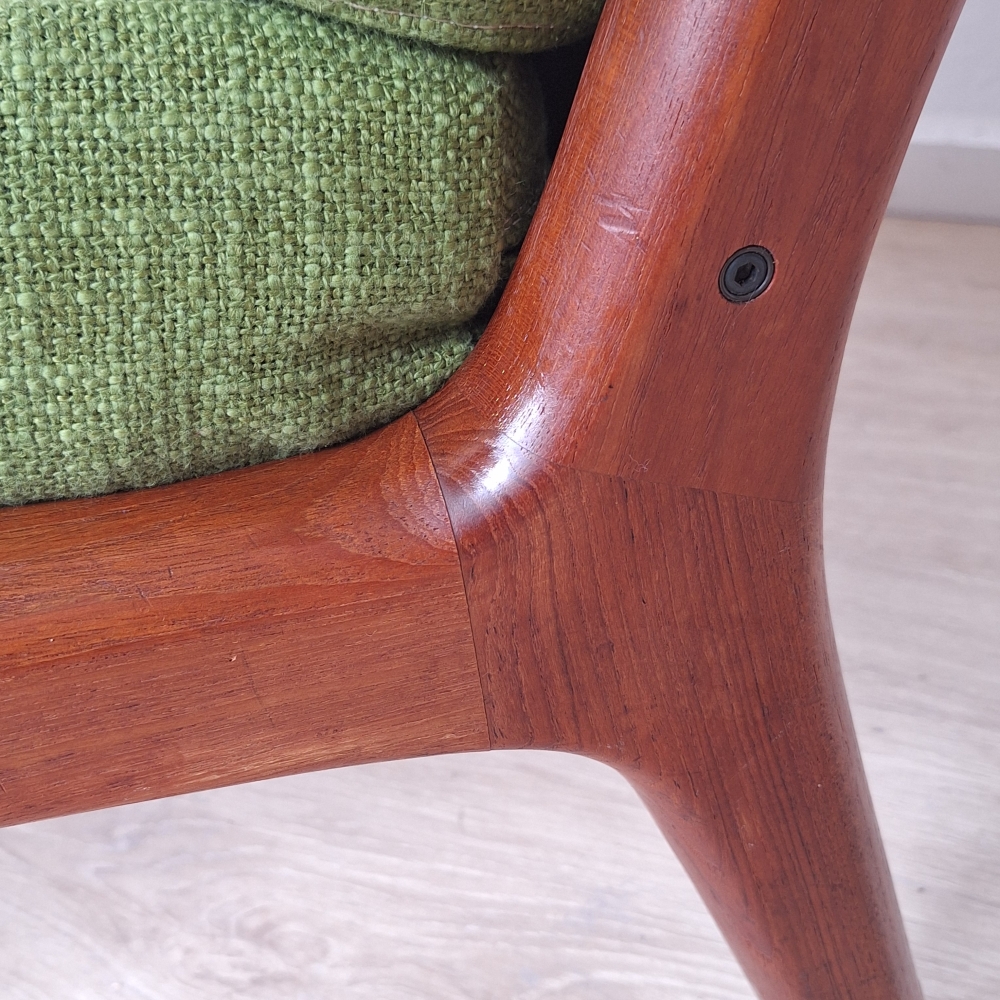 Sillón \"Senator\" de diseño de Ole Wanscher para France & Son. 1950 - 1959