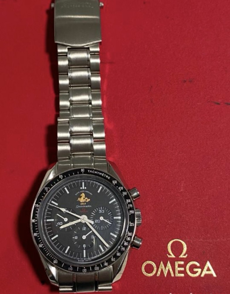 Omega Speedmaster 50 th. Patch, edición limitada, 2007