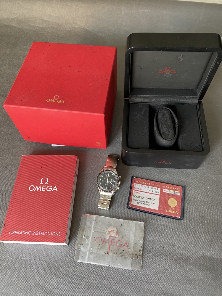 Omega Speedmaster 50 th. Patch, edición limitada, 2007