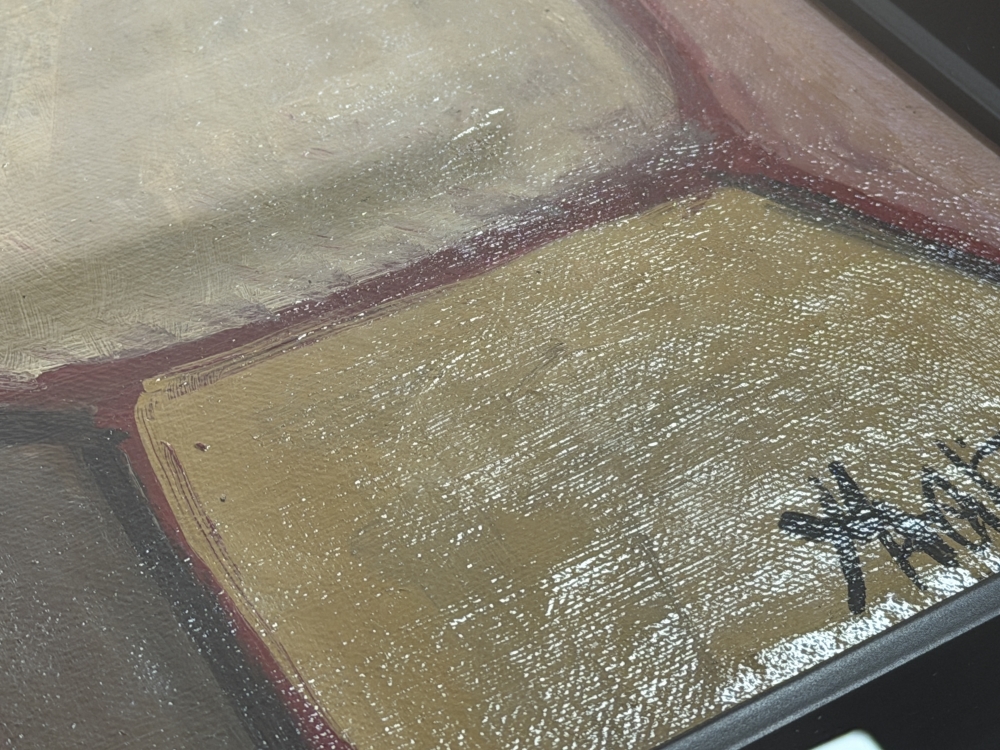 Manuel Ángeles Ortiz, Composición, 1976, óleo sobre lienzo