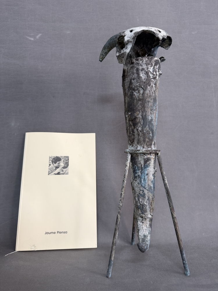 Jaume Plensa, escultura de bronce del año 1989, edición limitada