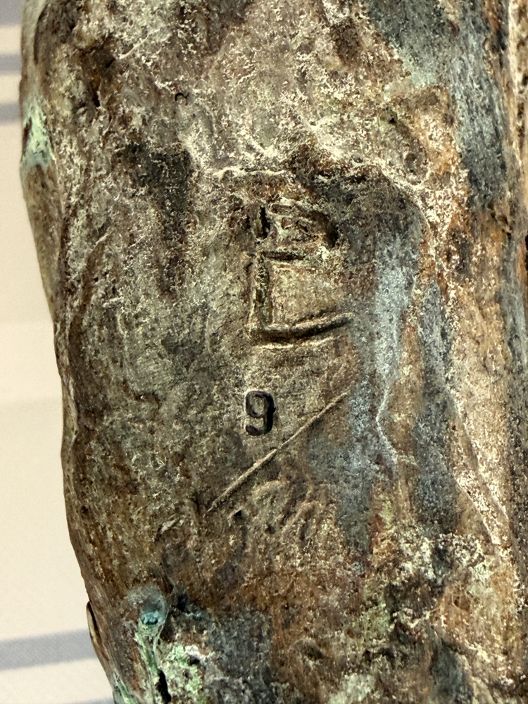 Jaume Plensa, escultura de bronce del año 1989, edición limitada