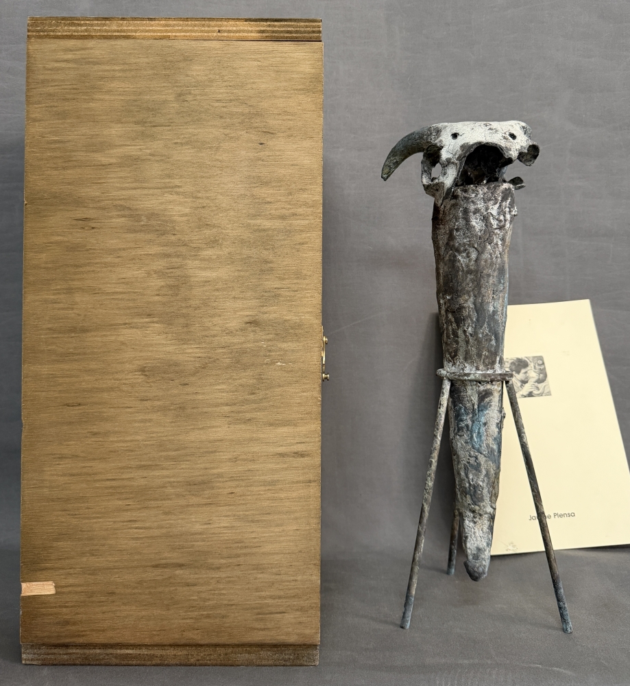 Jaume Plensa, escultura de bronce del año 1989, edición limitada