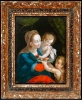 Gregorio Gamarra, Virgen con el niño Jesús y San Juanito, hacia 1607-10, óleo sobre cobre