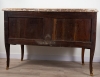 Cómoda francesa, hacia 1750, Louis XV, estampillada por Antoine-Mathieu Criard JME