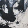 Gino Hollander (1924–2015), gran acrílico sobre lienzo, Figuras, firmado y fechado 1992
