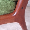 Sillón \"Senator\" de diseño de Ole Wanscher para France & Son. 1950 - 1959