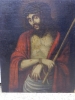 Óleo sobre tela religioso, Ecce Homo, siglo XVIII