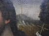 Óleo sobre tela religioso, Cristo con cordero, siglo XVIII