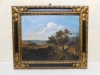 Paisaje, óleo sobre tela, siglo XIX