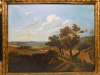 Paisaje, óleo sobre tela, siglo XIX