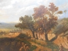 Paisaje, óleo sobre tela, siglo XIX