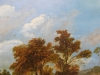 Paisaje, óleo sobre tela, siglo XIX