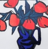 Gernot Kissel, ”Flores”, litografía 66/150, 1970 - 1975