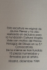 Jaume Plensa, escultura de bronce del año 1989, edición limitada