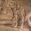 Tapiz mural jacquard antiguo del siglo XIX \"d'après Delleani\", Escena veneciana de gran formato