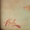 A. Goby, Rosas, escuela europea, óleo sobre lienzo, siglo XX