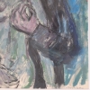 Pintura tempera sobre papel de Werner Kornhas, 1960 - 1969