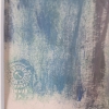 Pintura tempera sobre papel de Werner Kornhas, 1960 - 1969