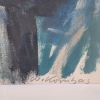 Pintura tempera sobre papel de Werner Kornhas, 1960 - 1969
