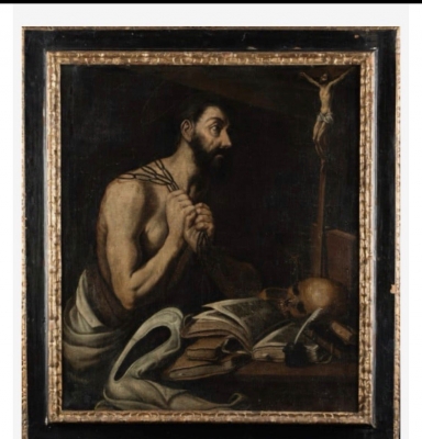 Luis Tristán (Toledo, h. 1585-1624), Santo Domingo penitente, primer tercio del siglo XVII
