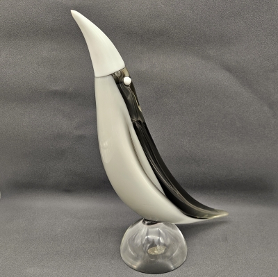 Escultura de pájaro de cristal de Murano de Livio Seguso, 1960 - 1970