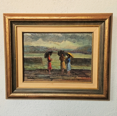 Pintura al óleo de Joaquin Loidi Gómez, 1960 - 1970