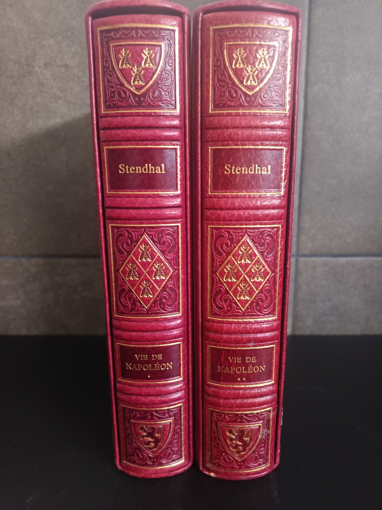 Stendhal, Vie de Napoléon, Éditions d´Art Sefer, 2007. 4º, 2 vols. num. de tir. limitada Nº 349