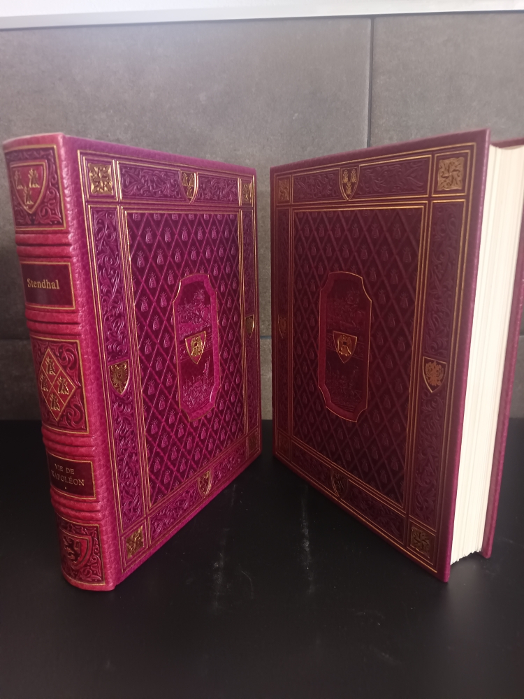 Stendhal, Vie de Napoléon, Éditions d´Art Sefer, 2007. 4º, 2 vols. num. de tir. limitada Nº 349