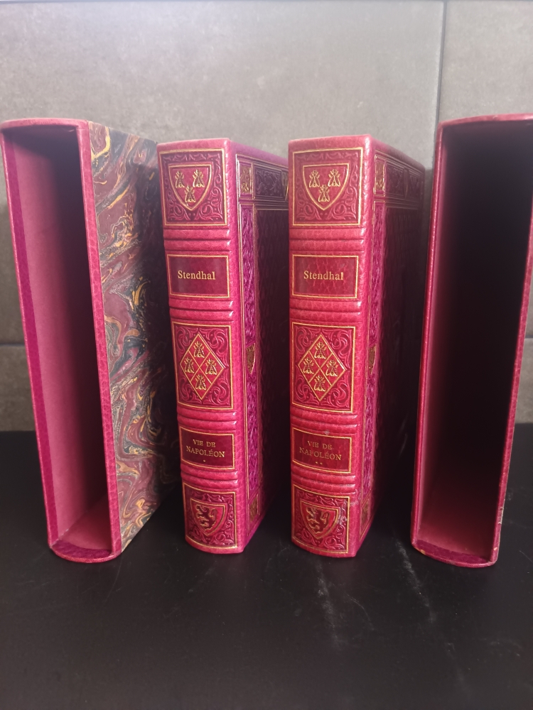 Stendhal, Vie de Napoléon, Éditions d´Art Sefer, 2007. 4º, 2 vols. num. de tir. limitada Nº 349